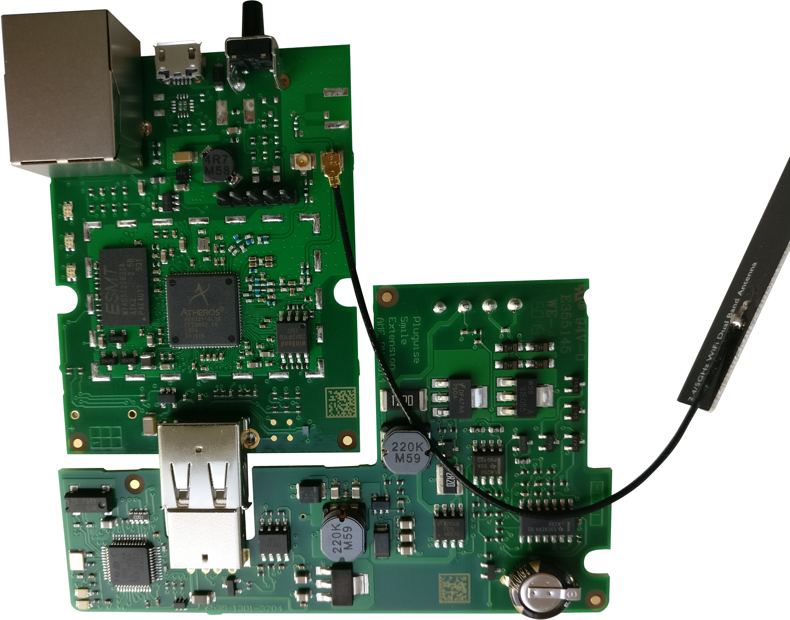 PCB of the Anna thermostat